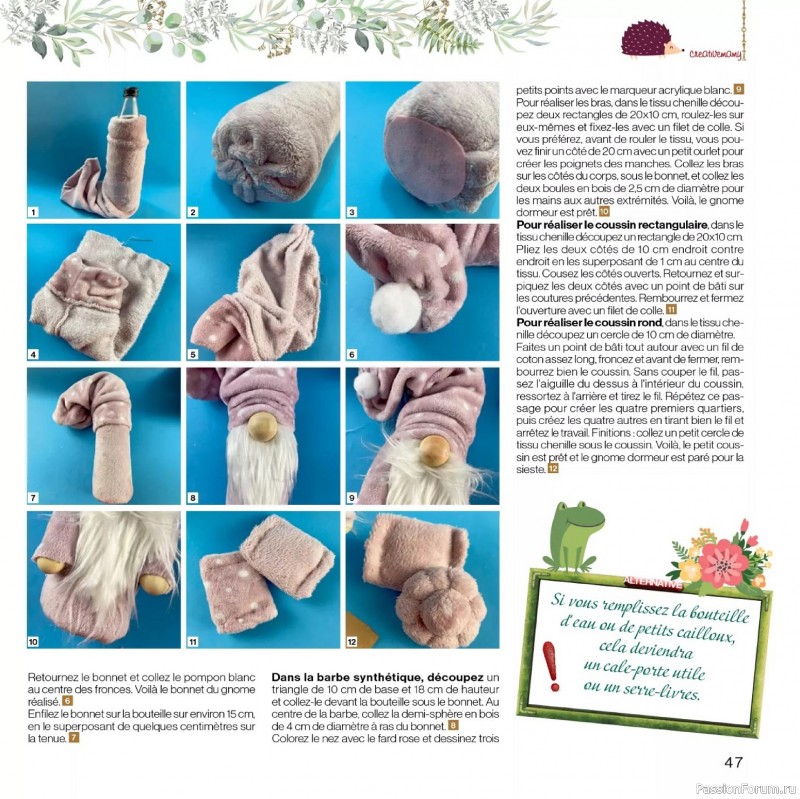 Коллекция проектов для рукодельниц в журнале «Creer avec Creativemamy №18 2026»