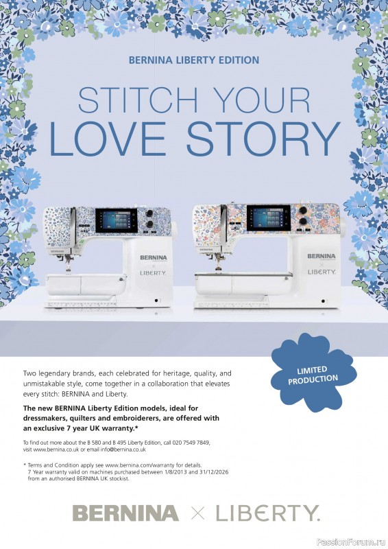 Коллекция проектов для рукодельниц в журнале &laquo;Love Patchwork & Quilting №167 2026&raquo;