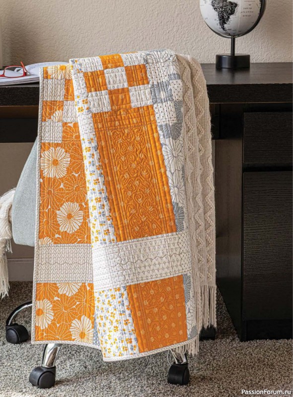Коллекция проектов для рукодельниц в журнале &laquo;Quick+Easy Quilts - Winter 2026&raquo;