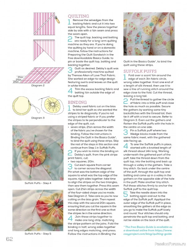 Коллекция проектов для рукодельниц в журнале «Quilters Companion №136 2025»