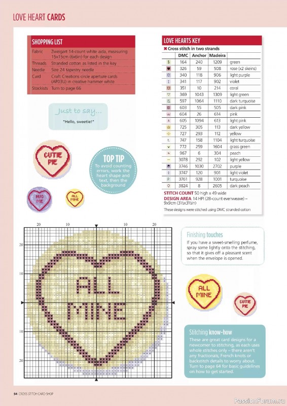 Коллекция вышивки в журнале &laquo;Cross Stitch Card Shop №96 2026&raquo;