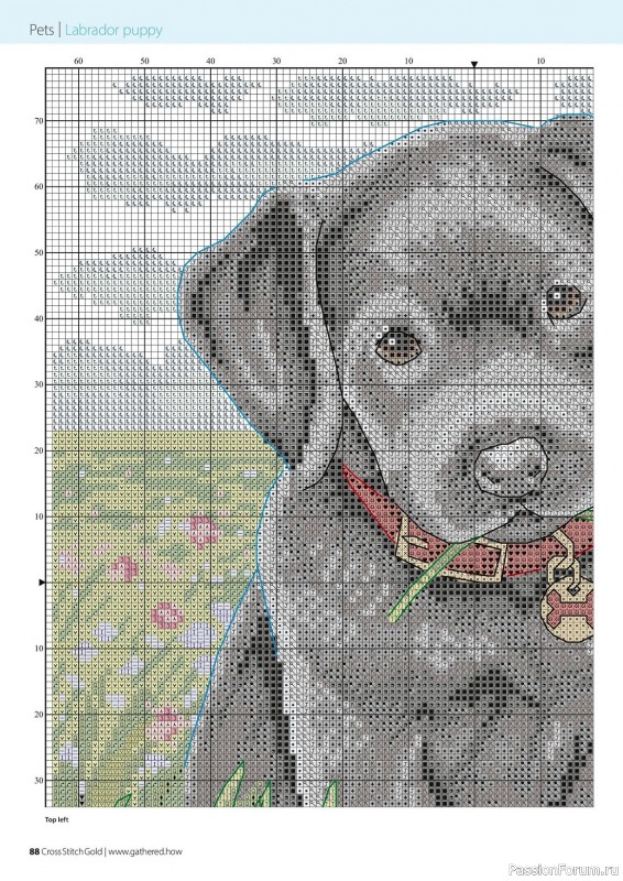 Коллекция вышивки в журнале «Cross Stitch Gold - Animal Collection 2023»