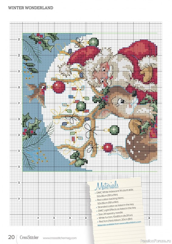 Коллекция вышивки в журнале «CrossStitcher №403 2023»