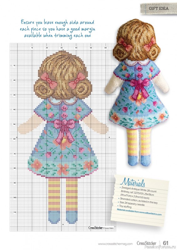 Коллекция вышивки в журнале «CrossStitcher №408 2024»