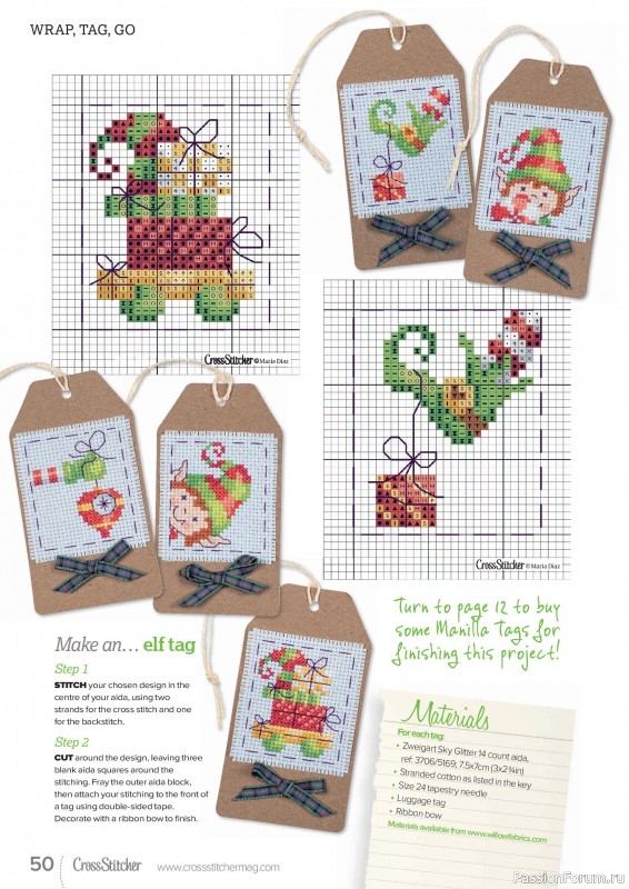 Коллекция вышивки в журнале &laquo;CrossStitcher №442 2026&raquo;