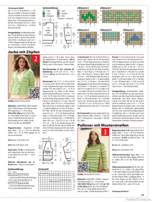 Вязаные модели в журнале &laquo;Sabrina №3 2026 German&raquo;