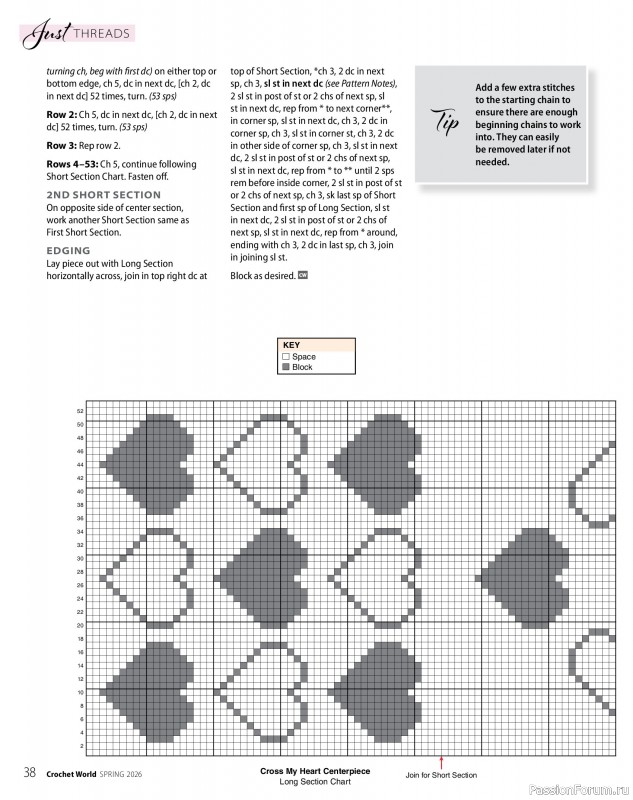 Вязаные проекты крючком в журнале &laquo;Crochet World - Spring 2026&raquo;