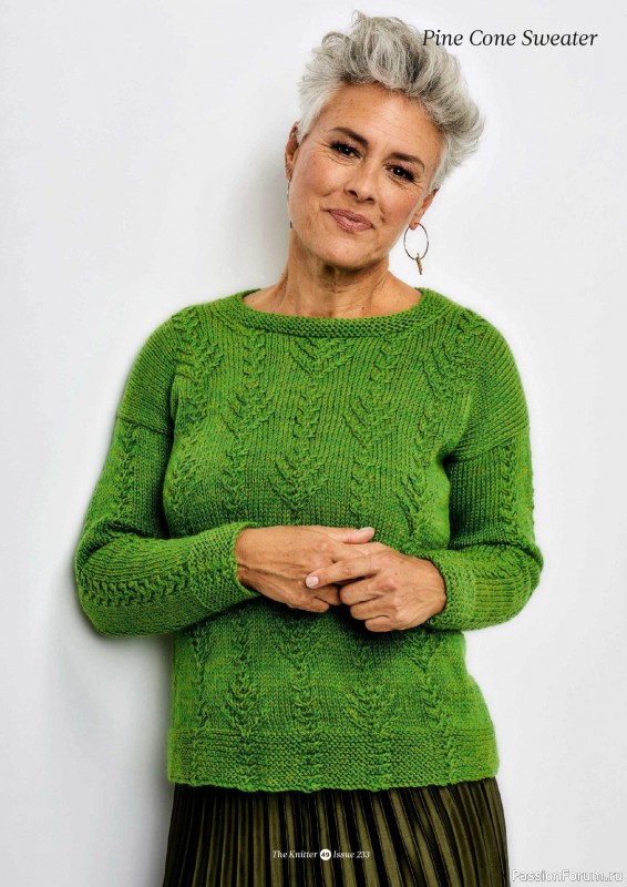 Вязаные проекты спицами в журнале «The Knitter №232 2026»