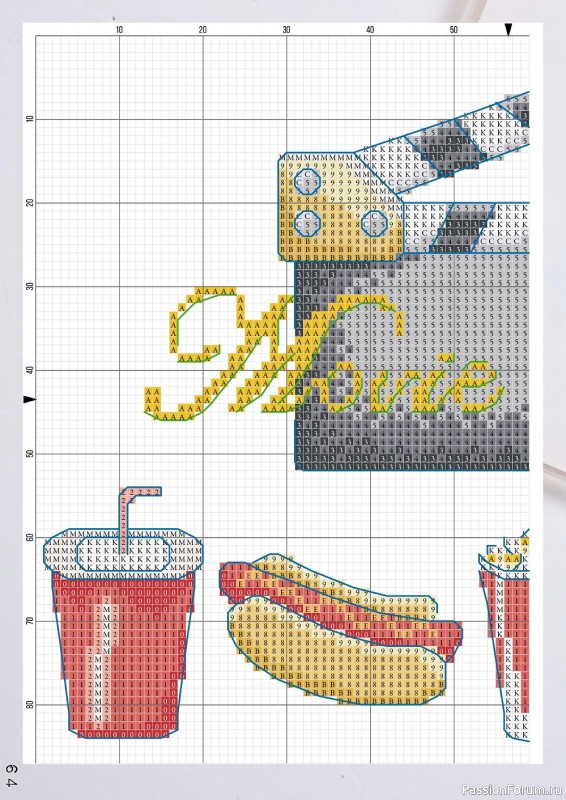 Коллекция вышивки крестиком в журнале «XStitch Magazine №19 2022»