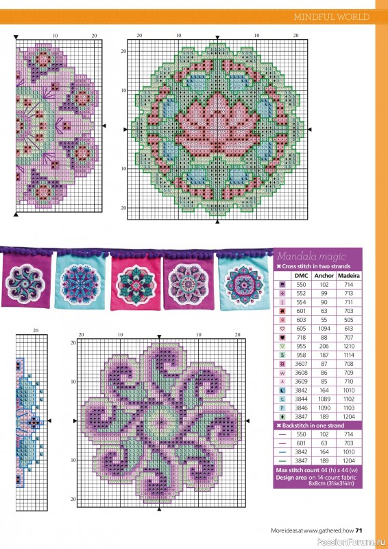 Коллекция вышивки в журнале «Ultimate CrossStitch Collection - Contemporary 2026»