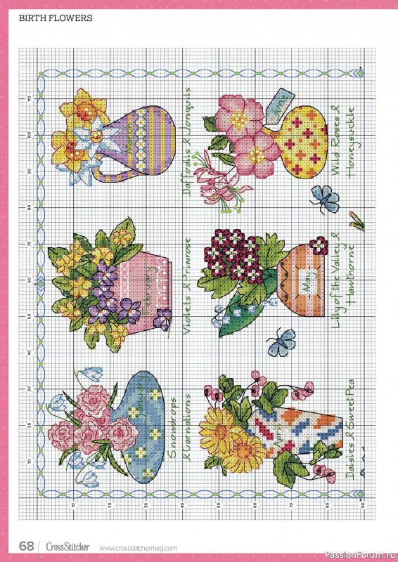 Коллекция вышивки в журнале &laquo;CrossStitcher №437 2026&raquo;