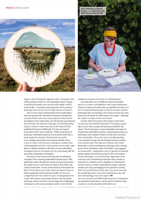 Коллекция вышивки в журнале «Love Embroidery №73 2025»