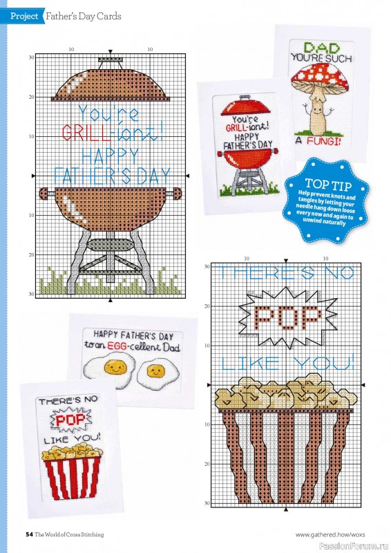 Коллекция вышивки в журнале &laquo;The World of Cross Stitching №372 2026&raquo;