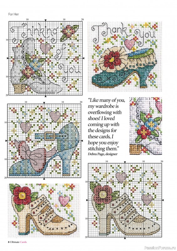 Коллекция вышивки в журнале «Ultimate CrossStitch – Cards 2026»