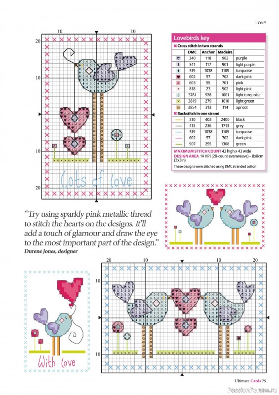 Коллекция вышивки в журнале «Ultimate CrossStitch – Cards 2026»