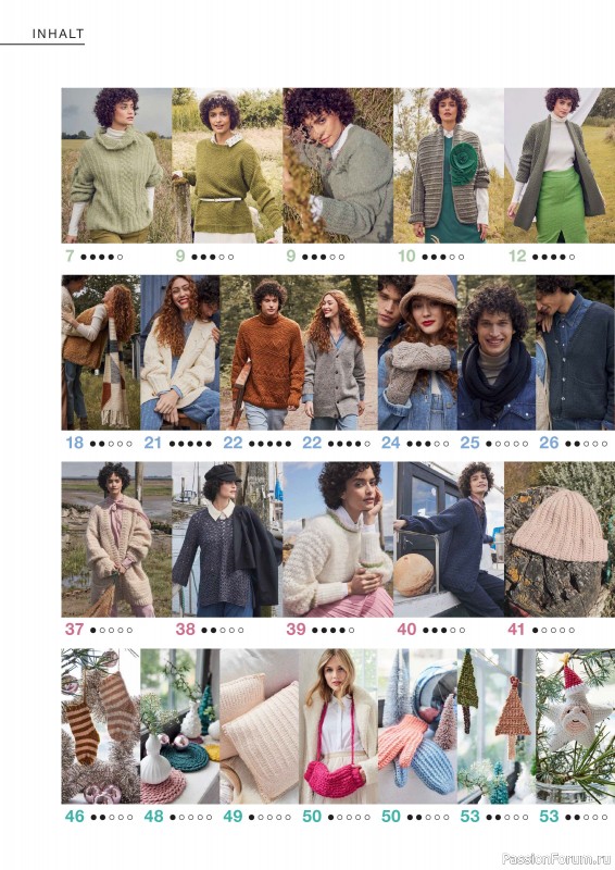 Вязаные модели в журнале «Burda Stricken №4 2024»