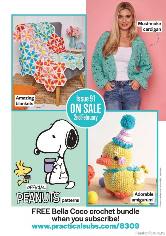 Вязаные проекты крючком в журнале «Crochet Now №90 2023»