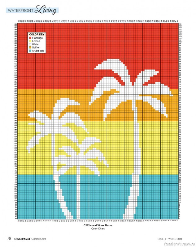 Вязаные проекты крючком в журнале «Crochet World – Summer 2024»