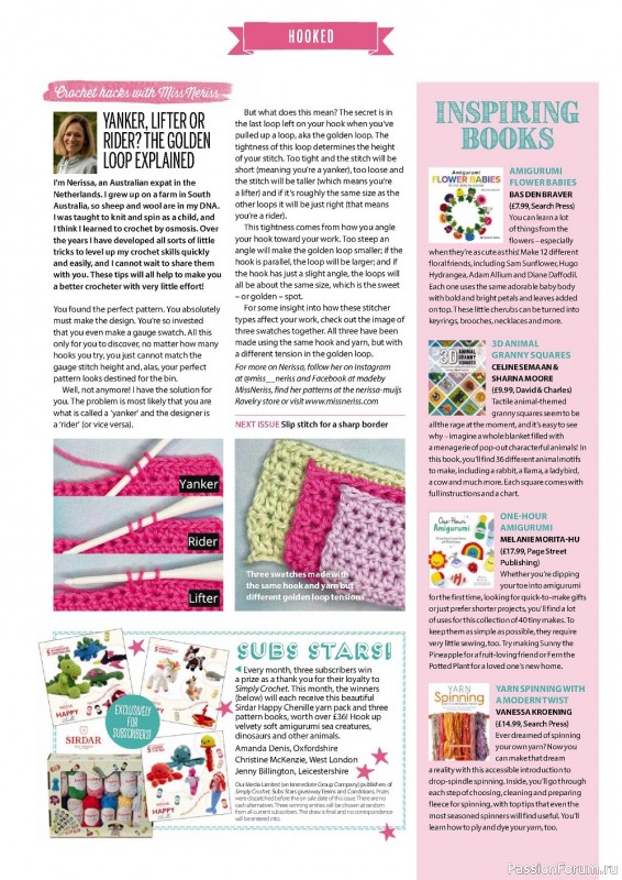 Вязаные проекты крючком в журнале «Simply Crochet №129 2022»