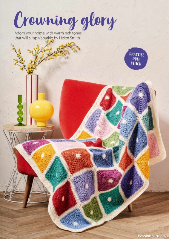 Вязаные проекты крючком в журнале «Simply Crochet №153 2024»