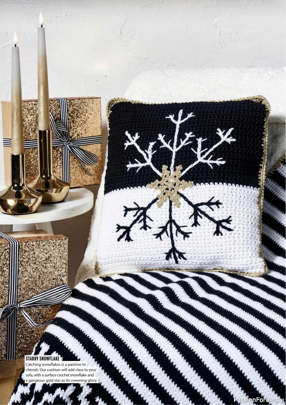 Вязаные проекты крючком в журнале «Your Crochet Christmas - 2025»