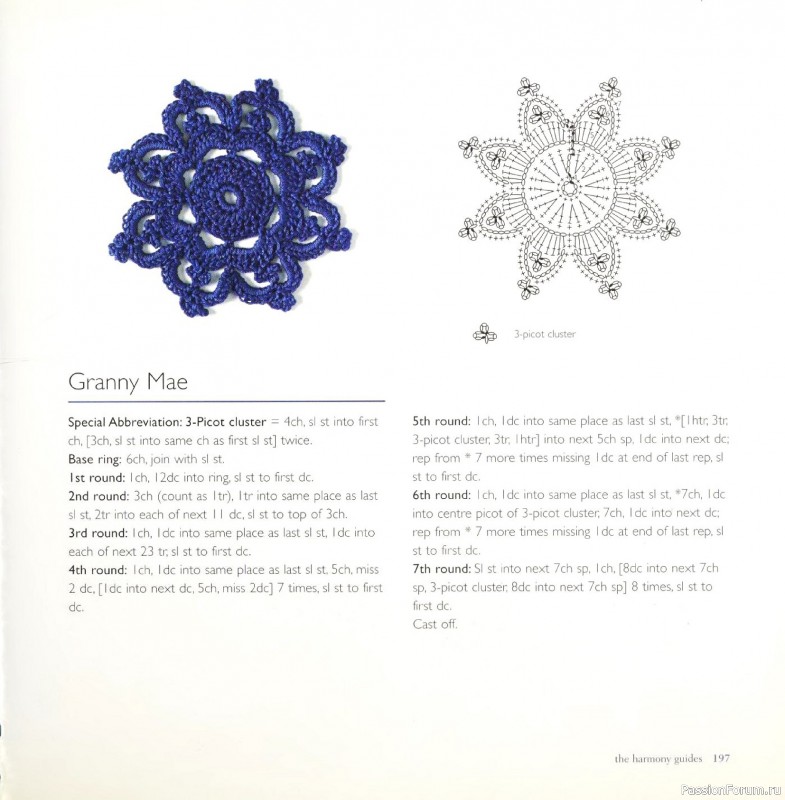 Вязаные проекты в книге &laquo;Crochet Stitch Motifs&raquo;. Продолжение
