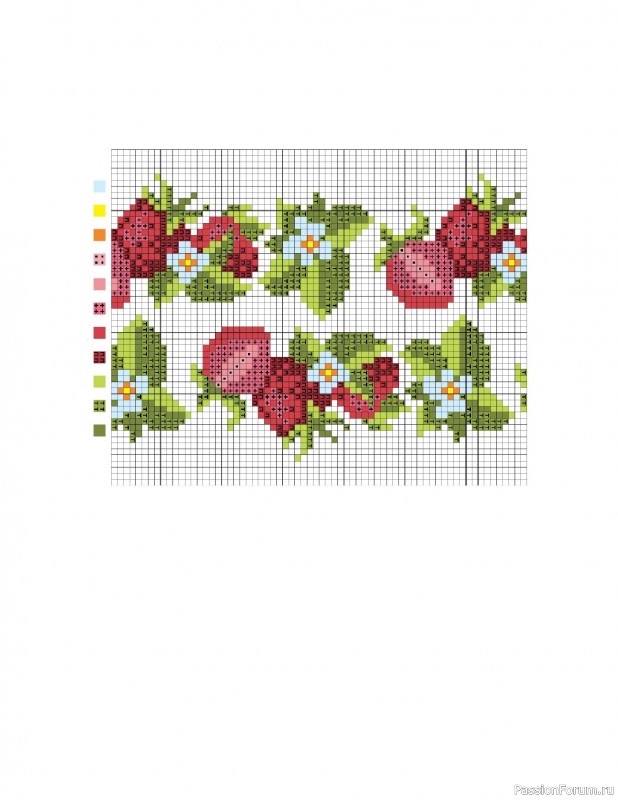 Вязаные проекты в книге &laquo;Вышиваем крестом скатерти, салфетки, рушники&raquo;. Часть1