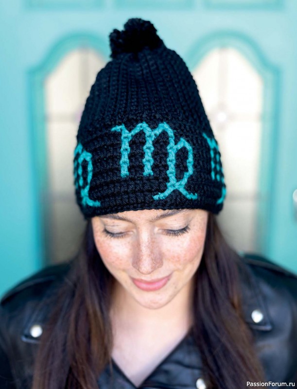 Вязаные проекты в книге &laquo;Zodiac Mosaic Crochet&raquo;.