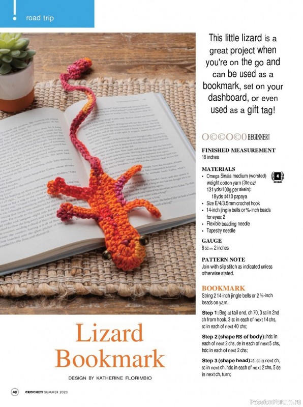 Вязаные проекты в журнале «Crochet! - Summer 2023»