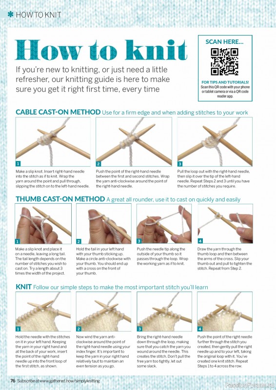 Вязаные проекты в журнале «Simply Knitting №279 2026»