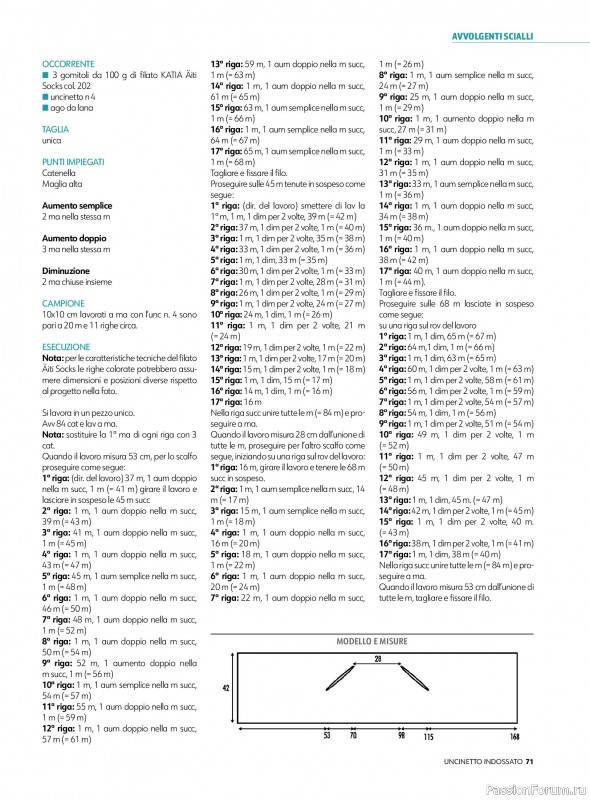Вязаные проекты в журнале «Uncinetto Indossato №12 2025»