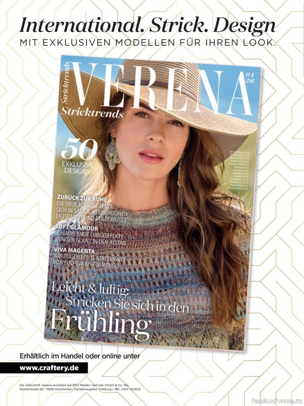 Вязаные проекты в журнале &laquo;Woolly Hugs Maschenwelt №2 2026&raquo;