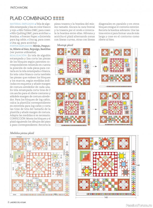 Коллекция проектов для рукодельниц в журнале &laquo;Labores del hogar №796 2026&raquo;