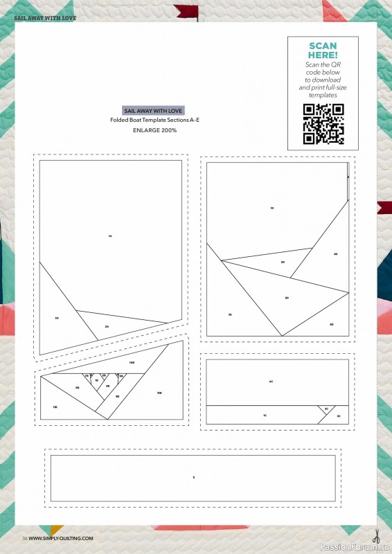 Коллекция проектов для рукодельниц в журнале &laquo;Love Patchwork & Quilting №166 2026&raquo;