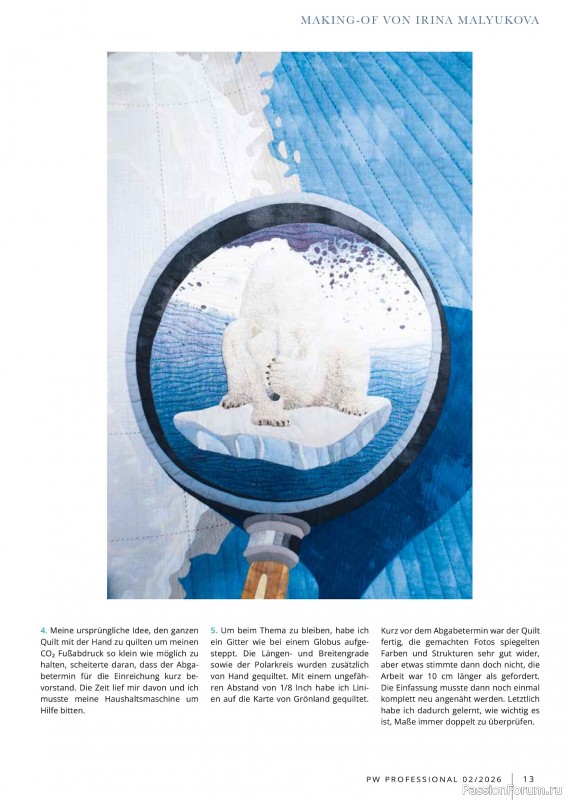 Коллекция проектов для рукодельниц в журнале &laquo;Patchwork Professional №2 2025&raquo;