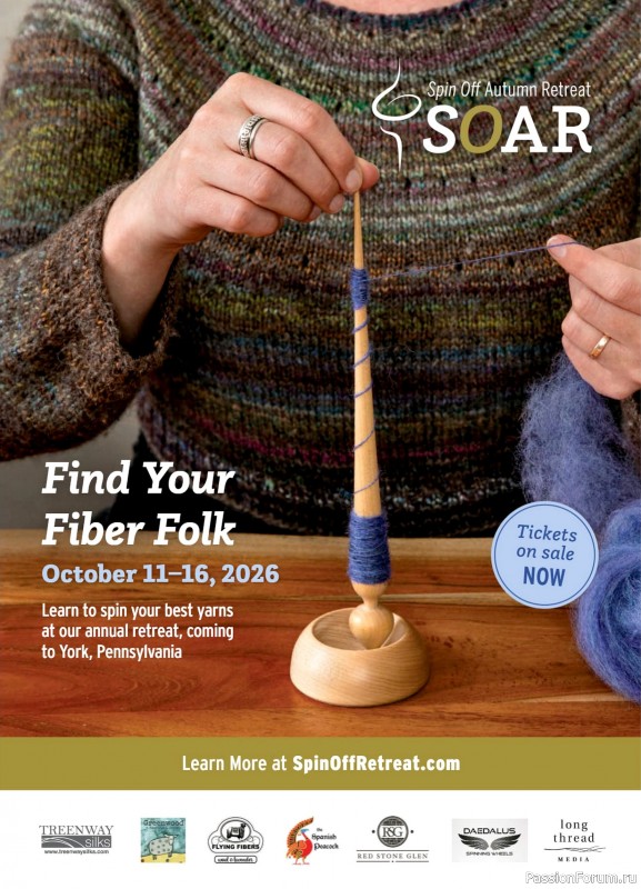 Коллекция проектов для рукодельниц в журнале «PieceWork - Summer 2026»