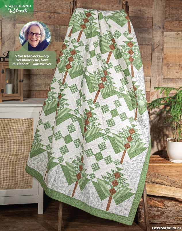Коллекция проектов для рукодельниц в журнале «Quilter's World - Autumn 2026»