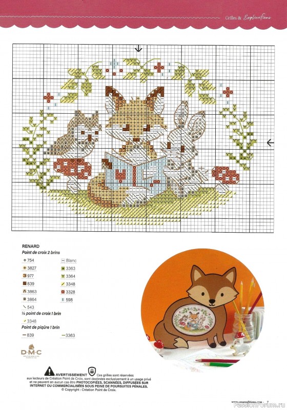 Коллекция вышивки в журнале &laquo;Creation Point de Croix №116 2026&raquo;