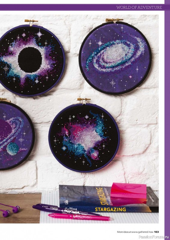 Коллекция вышивки в журнале «Ultimate CrossStitch Collection - Contemporary 2026»
