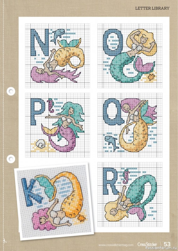 Коллекция вышивки в журнале «CrossStitcher №425 2025»