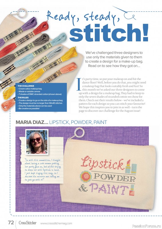 Коллекция вышивки в журнале &laquo;CrossStitcher №436 2026&raquo;