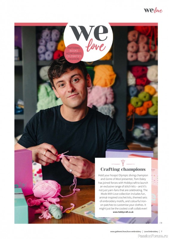 Коллекция вышивки в журнале «Love Embroidery №74 2025»