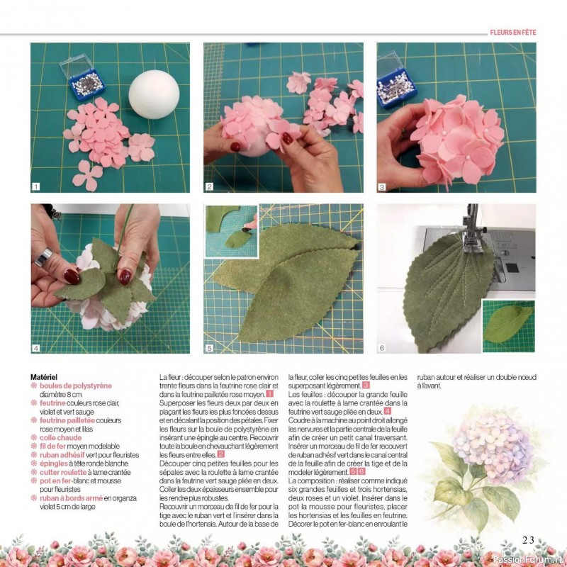 Вязаные проекты в журнале &laquo;Creer avec Hors-Serie - Mars/Avril/Mai 2026&raquo;