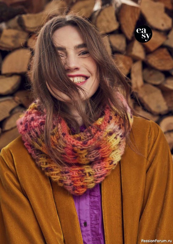 Вязаные модели в журнале «Burda Stricken №3 2024»