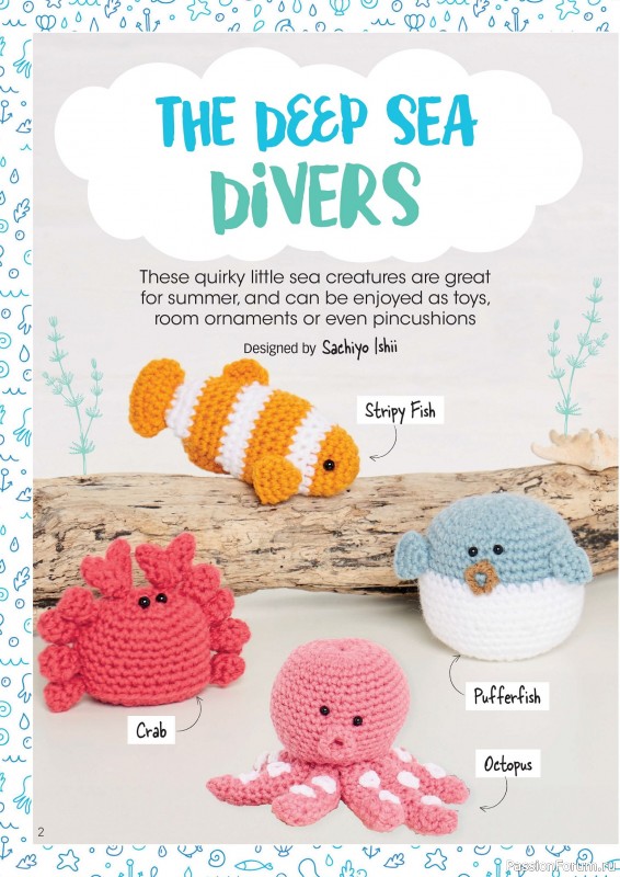 Вязаные проекты крючком в журнале «Crochet Now №120 2025»