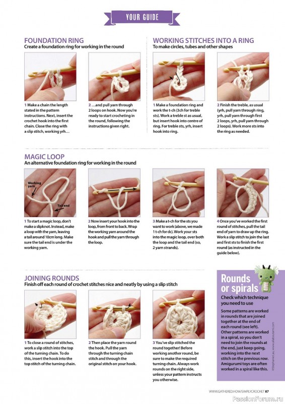Вязаные проекты крючком в журнале «Simply Crochet №126 2022»