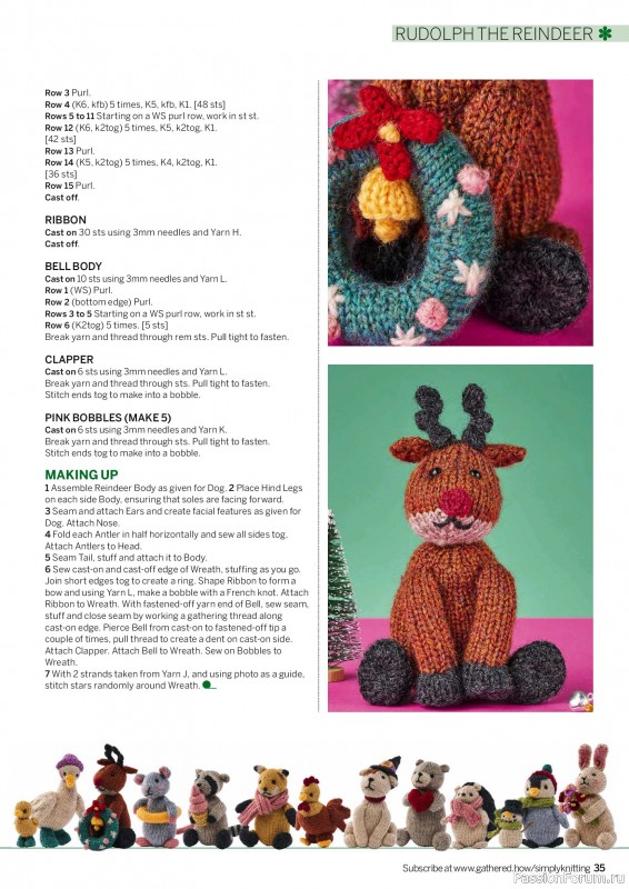 Вязаные проекты крючком в журнале «Simply Knitting №270 2025»