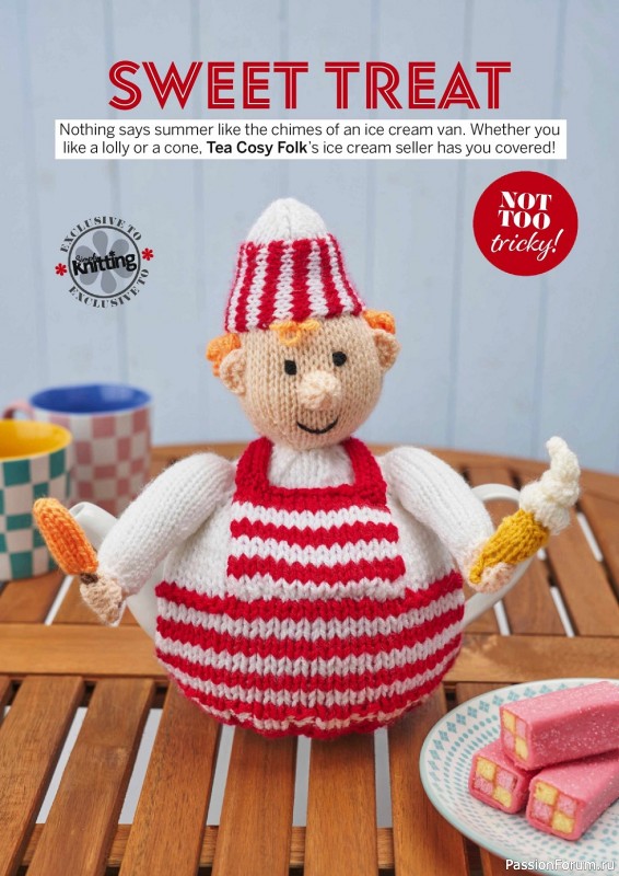 Вязаные проекты спицами в журнале «Simply Knitting №239 2023»
