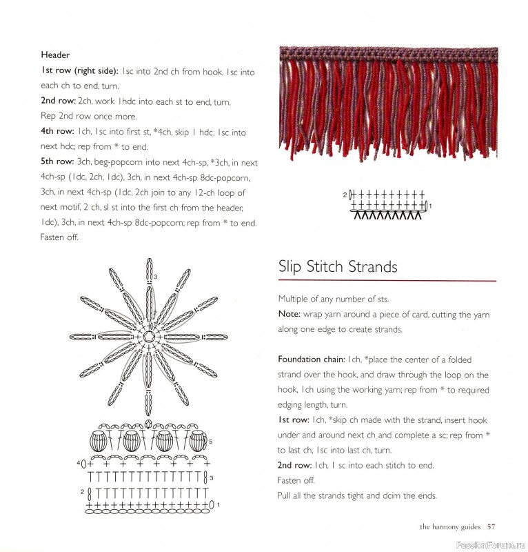 Вязаные проекты в книге &laquo;Crochet Edgings & Trims: 150 Stitches&raquo;.