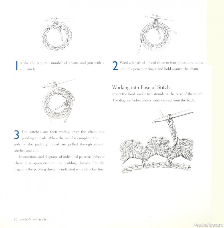 Вязаные проекты в книге &laquo;Crochet Stitch Motifs&raquo;.